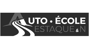 Logo auto école estaque & n