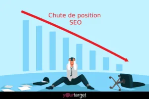 chute de position seo