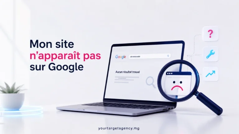 mon site n'apparaît pas sur Google