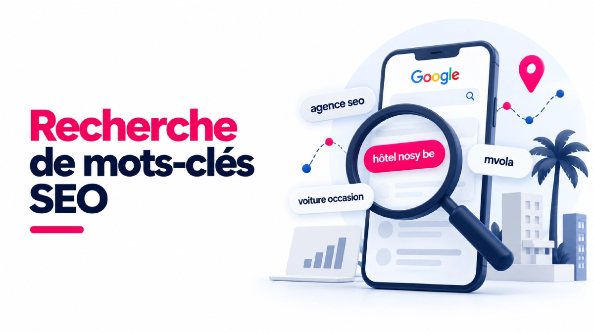 recherche de mots clés seo madagascar