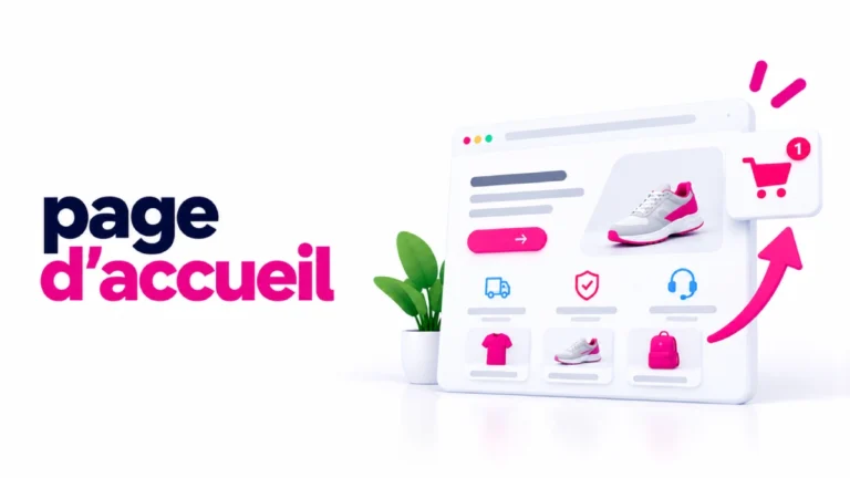 page d’accueil qui convertit